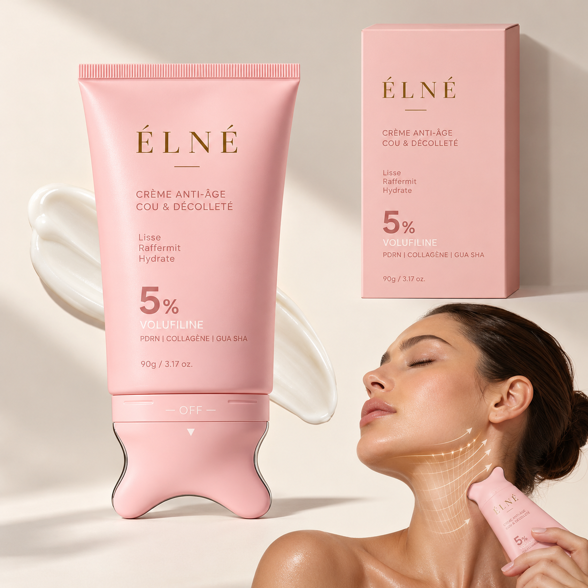 Soin sculptant avec Gua Sha intégré